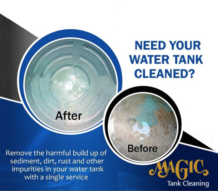 Overhead Water Tanks Cleaning